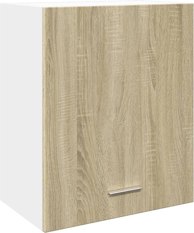 VidaXL Wandkast Lyon 50x31x60 cm bewerkt hout sonoma eikenkleurig