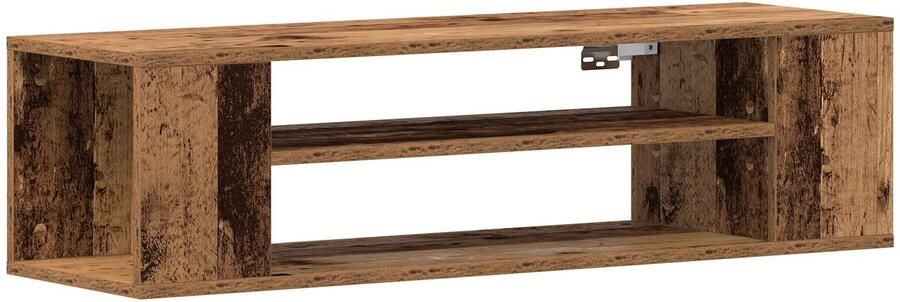 VidaXL TV-kast Oude hout Bewerkt hout 100 x 30 x 26.5 cm TV-kast