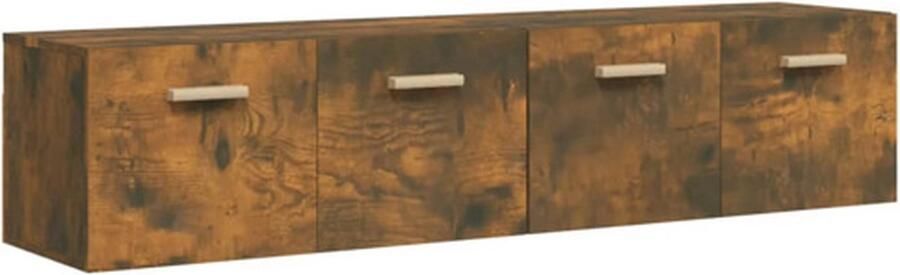 VidaXL -Wandkasten-2-st-80x35x36 5-cm-bewerkt-hout-gerookt-eikenkleur - Foto 8