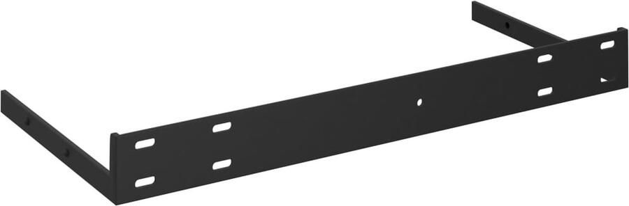 The Living Store Wandschappen zwevend 2 st 40x23x3 8 cm MDF wit Wandplank Zwevende Wandplank Houten Wandplank Mdf Wandplank Witte Wandplank