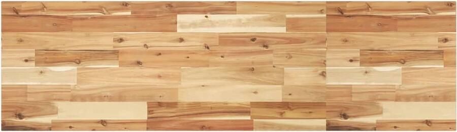 VidaXL Wandschap 140x40 cm massief acaciahout Zwevende Plank Wandplank Houten Wandplank Acaciahout Ruimepsparend
