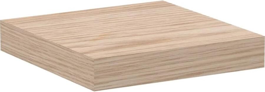 VidaXL Wandschap 23x23 5x4 cm Stijlvol en Functioneel Zwevend Plank Wandplank Houten Plank Opbergwand Minimalistisch Wonen