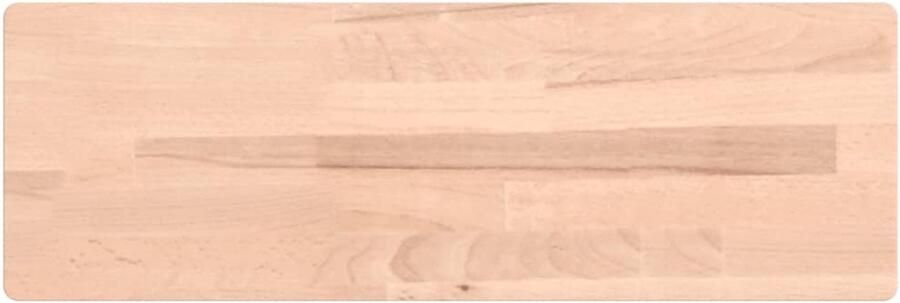 VidaXL Wandschap 60x20x2 5 cm massief beukenhout Wandschap Wandschappen Wandplank Wandrek