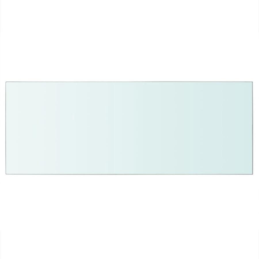 VidaXL Wandschap 60x25 cm Transparant Glas Glazen Schap Wandschaps Vitrinekast Displayplank Woonaccessoires