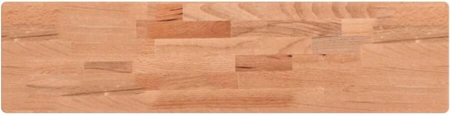 VidaXL Wandschap 80x20x4 cm massief beukenhout Wandschap Wandschappen Wandplank Wandrek