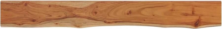 VidaXL Wandschap Acaciahout 180x20x2 5 cm Houten Wandplank Wandkast Opbergplankje Vintage Kast Industriële Plank