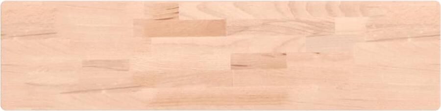 VidaXL Wandschap 80x20x4 cm massief beukenhout Wandschap Wandschappen Wandplank Wandrek