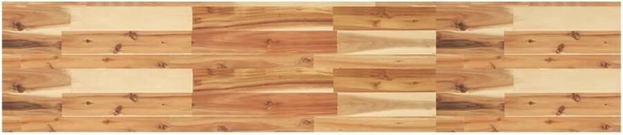 VidaXL Zwevend Schap Zwevende Schappen Wandschap Wandplank Wandschap zwevend olieafwerking 140x30x4 cm massief acaciahout