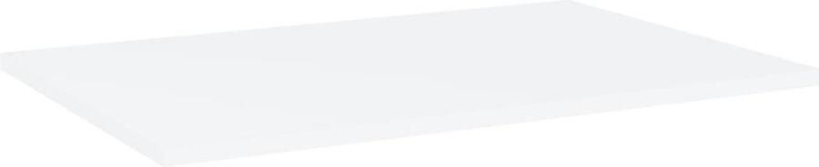 VidaXL Wandschappen 4 stuks 60x40x1 5 cm Wit Wandplanken Opbergruimte Houten Plank Wit Meubel Badkamerkast