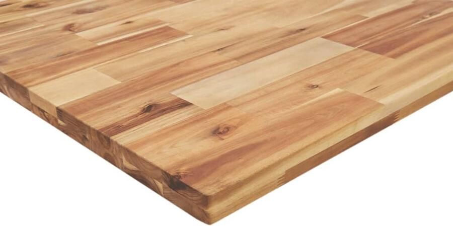 VidaXL Wandschappen 3 stuks Acaciahout 100x40x4 cm Zwevende Wandplanken Houten Wandplanken Acaciahout Ruime Bespaarder