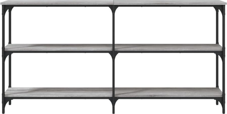 VidaXL -Wandtafel-150x29x75-cm-bewerkt-hout-grijs-sonoma-eikenkleurig - Foto 2