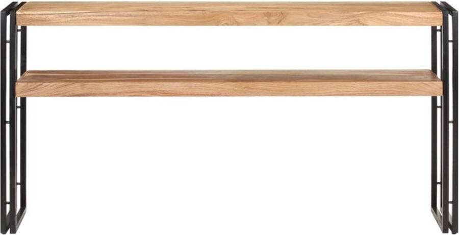 VidaXL -Wandtafel-150x30x75-cm-massief-acaciahout - Foto 2