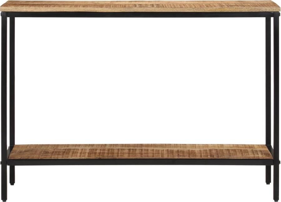 VidaXL Wandtafel Massief Mangohout 100x35x70 cm Wandtafel Wandtafels Bijzettafel Console Tafel