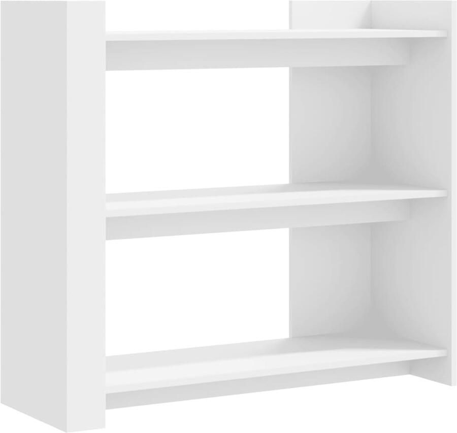 VidaXL Wandtafel 100x35x90 cm bewerkt hout wit Wandtafel Wandtafels Bijzettafel Console Tafel