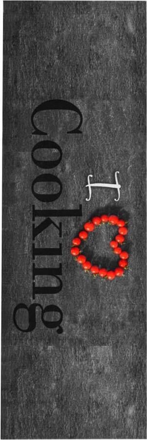 VidaXL Wasbare Keukenmat Cooking 45x150 cm Vloerverwarming Vloerkleden Keukenmat Wasbare Vloermat Multifunctionele Vloermat Rekhoekige Vloermat Vocht Absorberende Vloermat - Foto 2