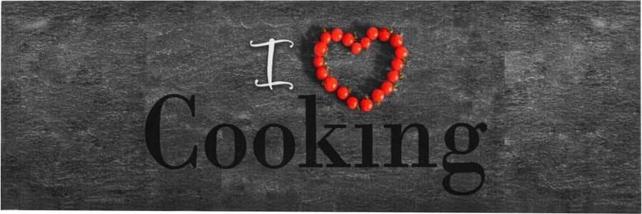 VidaXL Wasbare Keukenmat Cooking 60x300 cm Vloerkleden Keukenmat Wasbare Mat Vloerverwarming Multifunctionele Mat Anti Slip Mat - Foto 2