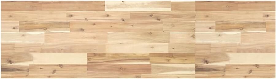 VidaXL Wastafelblad 120x40x4 cm onbehandeld massief acaciahout