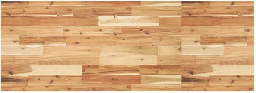 VidaXL Wastafelblad met olieafwerking 140x50x2 cm massief acaciahout