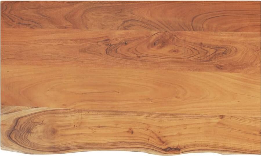 VidaXL Wastafelblad rechthoekig 100x60x3 8 massief acaciahout