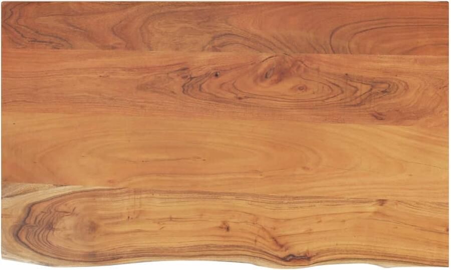 VidaXL Wastafelblad rechthoekig 110x60x3 8 massief acaciahout