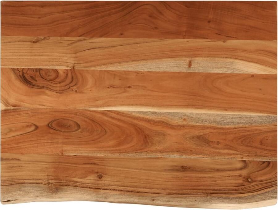 VidaXL Wastafelblad Rechthoekig Acaciahout 70x60 cm Houten Wastafelblad Wastafel Countertop Acacia Hout Keukenblad Bathroom Furniture