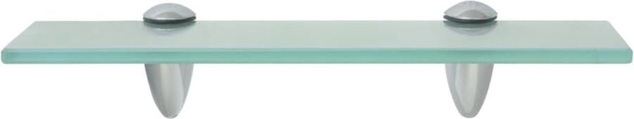 VidaXL Zwevend Schap 30x20 cm Transparant Glas Zwevende Plank Wandplank Glazen Schap Transparant Glas Opbergruimte