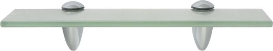 VidaXL Zwevend Schap 30x20 cm Gehard Glas Zwevende Plank Wandplank Glaswandpaneel Vitrinekastje Opbergplank