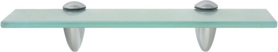 VidaXL Zwevend Schap Glas 30x10 cm 8 mm Zwevende Plank Wandplank Badkamerschaps Glazen Schap Opbergruimte