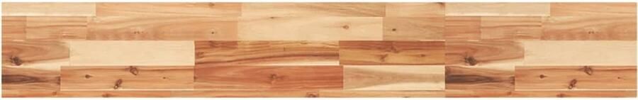 VidaXL Wandschap 120x20x4 cm Massief Acaciahout Zwevend Wandschap Wandplank Acaciahout Ruime Bespaard Opbergruimte