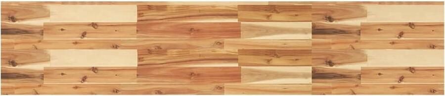 VidaXL Zwevend Wandschap Acaciahout 140x30x4 cm Zwevend Schap Wandplank Houten Schap Acaciahout Olieafwerking