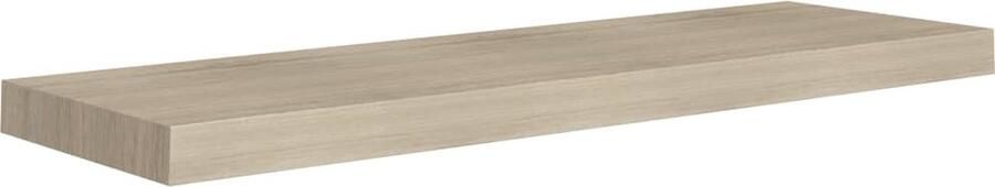 VidaXL Zwevend Wandschap Eiken 80x23 5x3 8 cm Wandplank Zwevende Plank Houten Wandplank Eiken Wandplank Opbergplanken