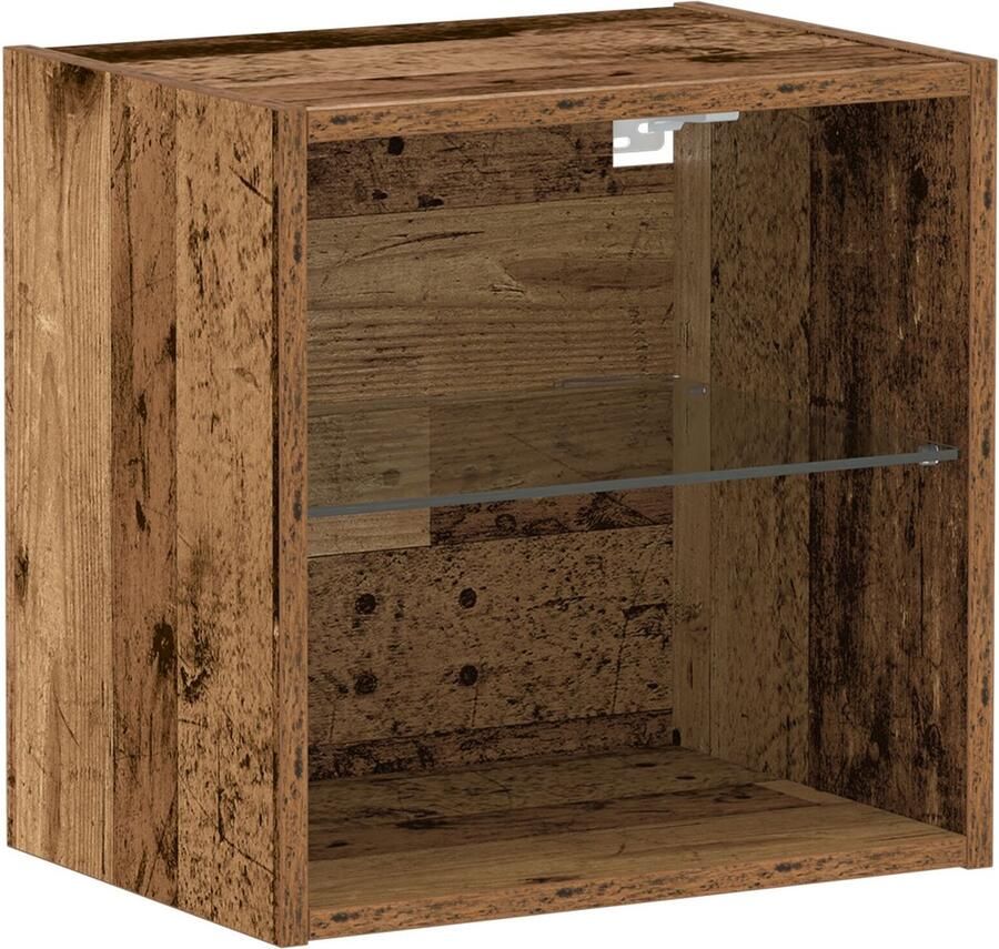 VidaXL Zwevende Plank Oude Hout 40x28 5x40 cm Engineer Hout - Foto 2