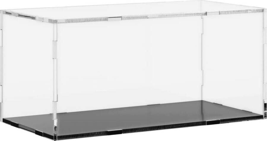 vidaXL -Vitrine-transparant-30x15x14-cm-acryl