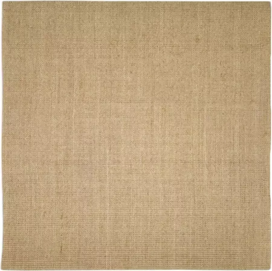 VidaXL -Vloerkleed-100x100-cm-natuurlijk-sisal