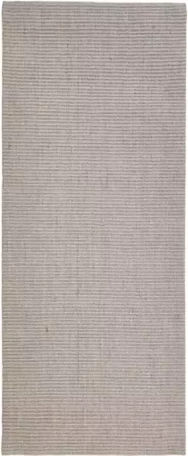 VidaXL Vloerkleed 100x250 cm natuurlijk sisal zandkleurig - Foto 1