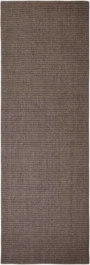 VidaXL -Vloerkleed-100x300-cm-natuurlijk-sisal-bruin - Foto 2