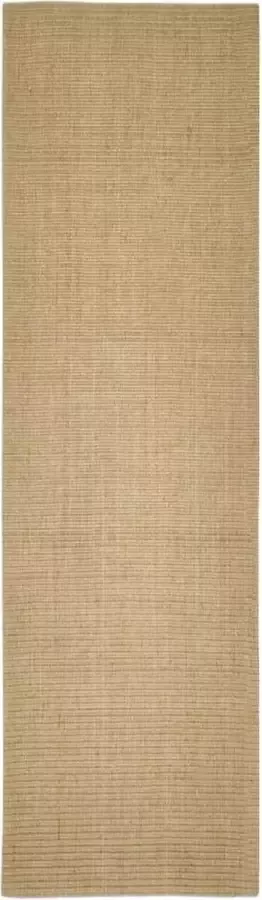 VidaXL -Vloerkleed-100x350-cm-natuurlijk-sisal