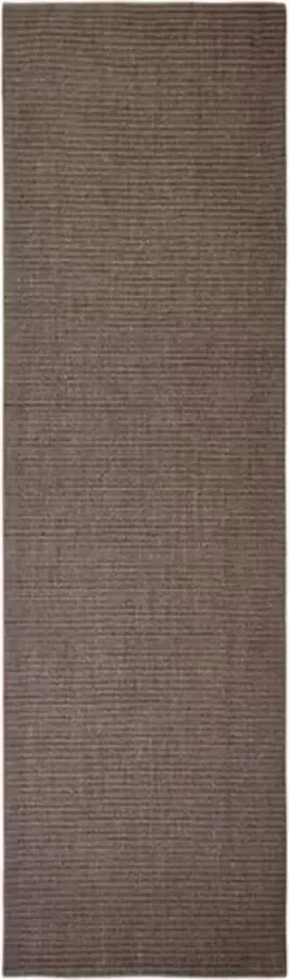 VidaXL -Vloerkleed-100x350-cm-natuurlijk-sisal-bruin - Foto 2