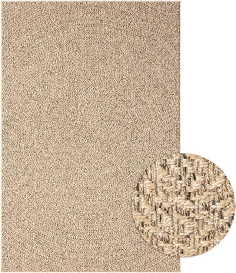 VidaXL -Vloerkleed-ZIZUR-binnen-en-buiten-120x170-cm-jute-look - Foto 2