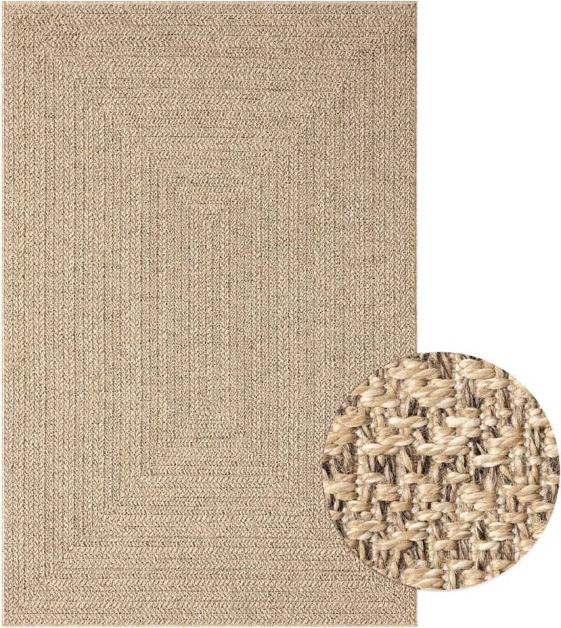 VidaXL -Vloerkleed-120x170-cm-voor-binnen-en-buiten-jute-look