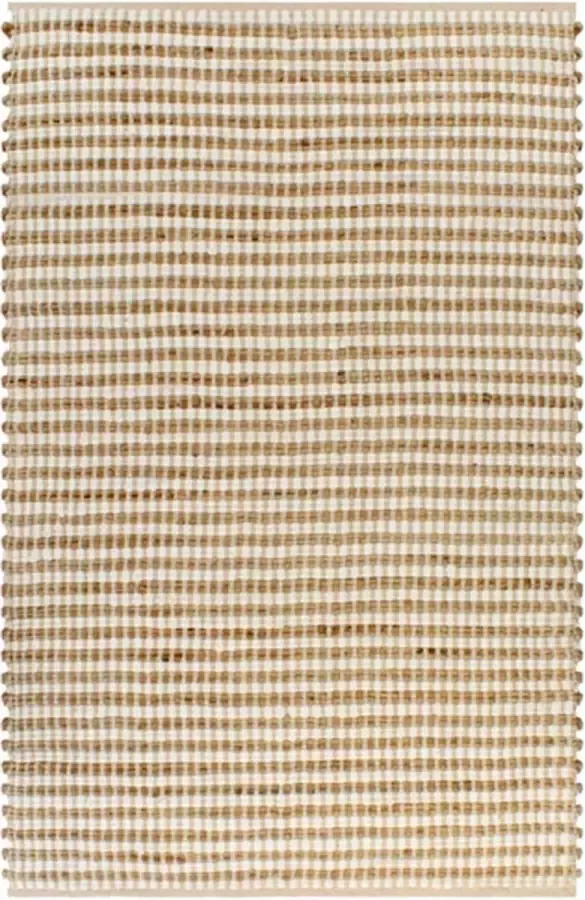 VidaXL -Vloerkleed-120x180-cm-handgeweven-jute-naturel-en-wit