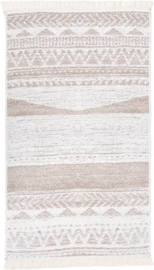 VidaXL -Vloerkleed-120x180-cm-katoen-beige