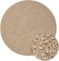 VidaXL -Vloerkleed-160-cm-voor-binnen-en-buiten-jute-look - Thumbnail 1