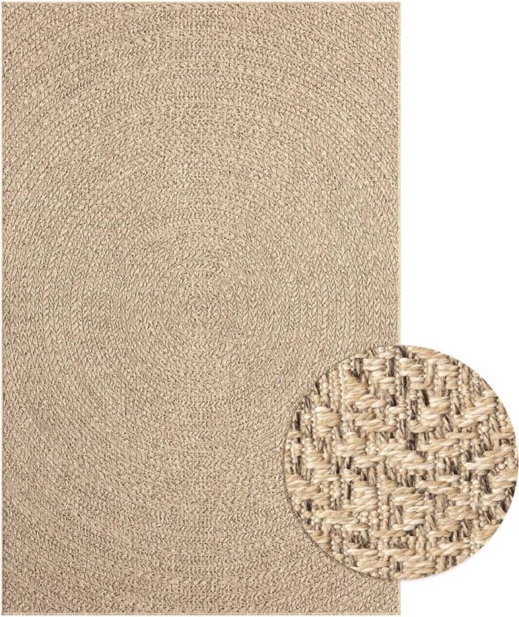 vidaXL -Vloerkleed-160x230-cm-voor-binnen-en-buiten-jute-look