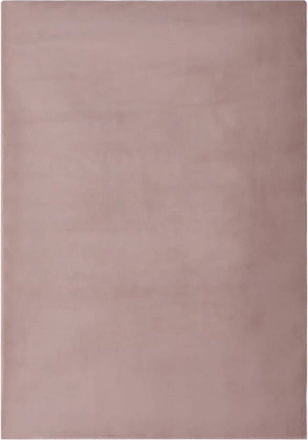 VidaXL -Vloerkleed-200x300-cm-kunstkonijnenbont-oudroze