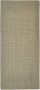 VidaXL -Vloerkleed-66x150-cm-natuurlijk-sisal-taupe - Thumbnail 1