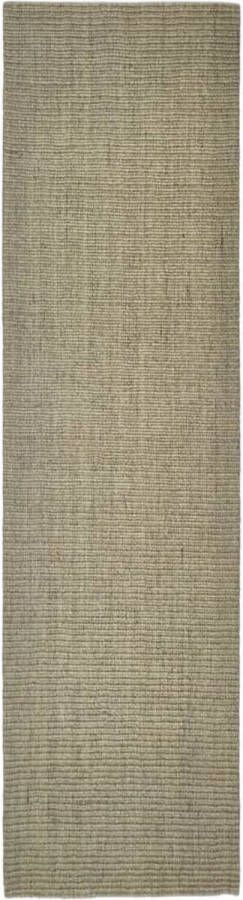 VidaXL -Vloerkleed-66x250-cm-natuurlijk-sisal-groen - Foto 2