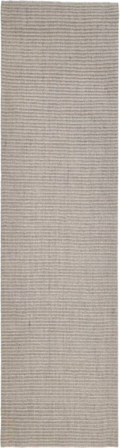 VidaXL -Vloerkleed-66x250-cm-natuurlijk-sisal-zandkleurig