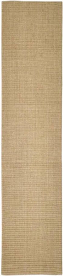 VidaXL -Vloerkleed-66x300-cm-natuurlijk-sisal