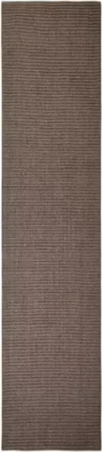 VidaXL -Vloerkleed-66x300-cm-natuurlijk-sisal-bruin